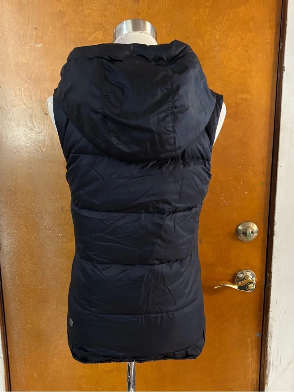 Lululemon puffer vest. With a hood. Reversible